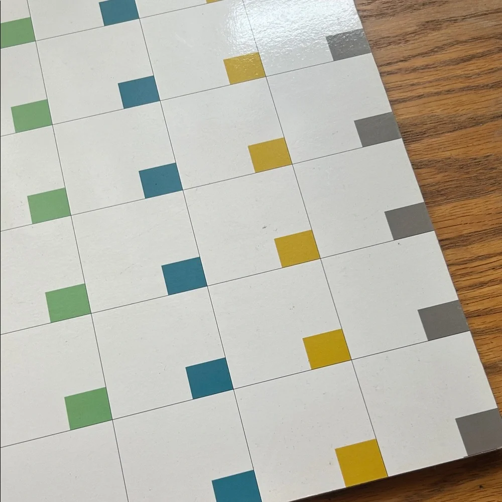 Colorful Monthly Planner for Home Office